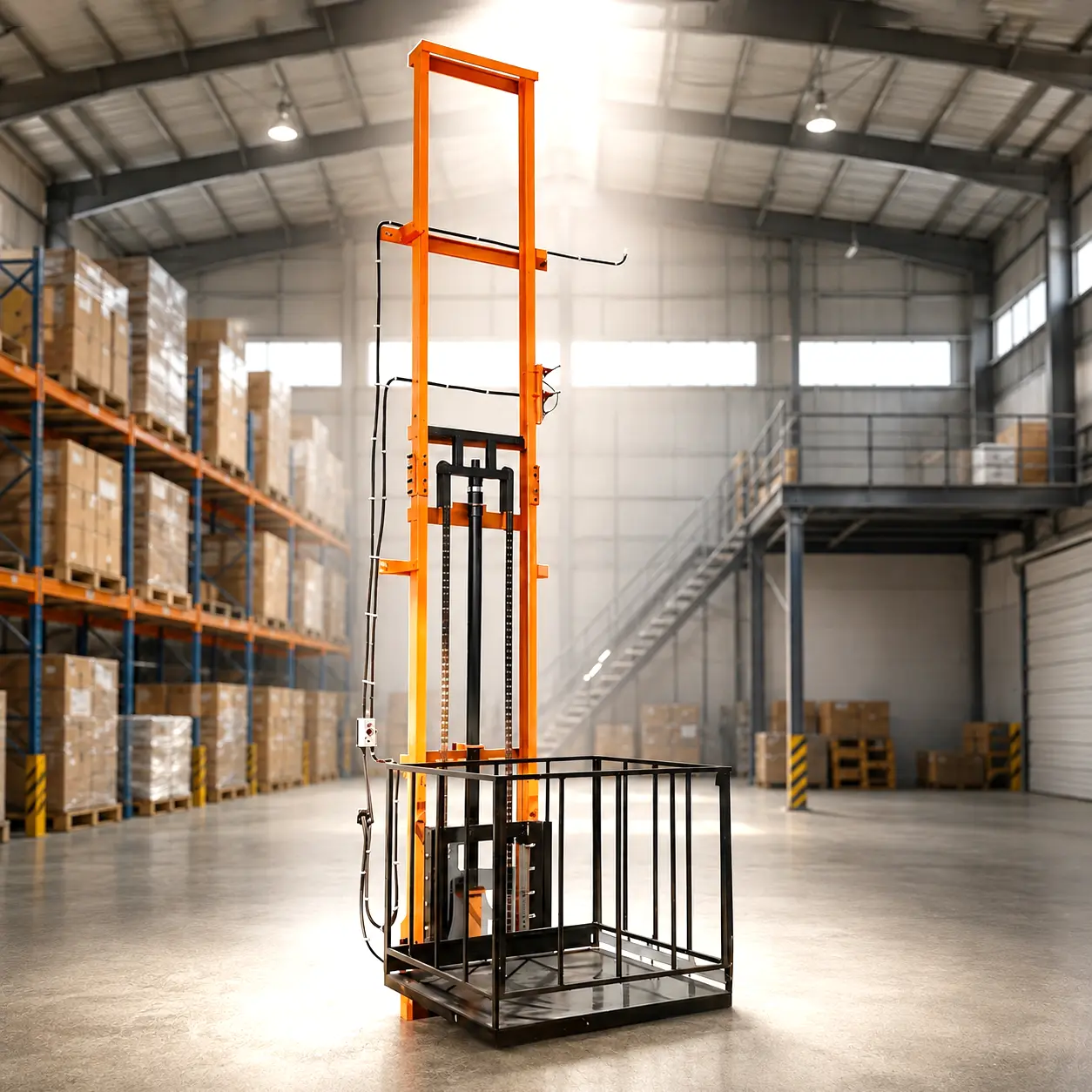 Hydraulic Goods Elevator